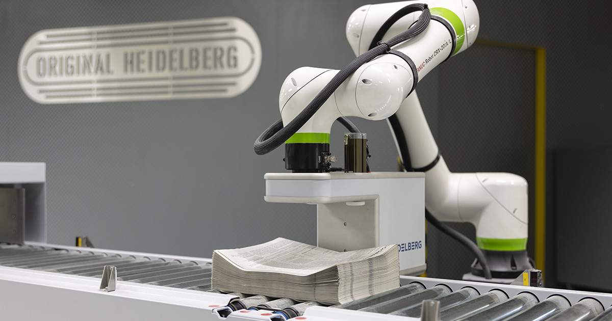 Heidelberg StackStar C Roboberarm