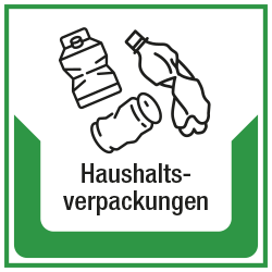 Symbol: Haushaltsverpackungen